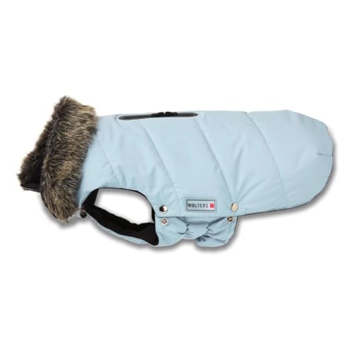 Wolters Cat & Dog Wolters Parka mit Fellkragen, Größe:20 cm, Farbe:light blue von Wolters Cat & Dog