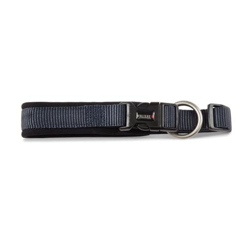 Wolters | Halsband Professional Comfort graphit/schwarz | Halsumfang 50 - 60 x B 4,5 cm von Wolters Cat & Dog