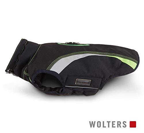 Wolters Outdoorjacke Hundemantel Xtra Strong schwarz/grau mit neon-grün von Wolters Cat & Dog