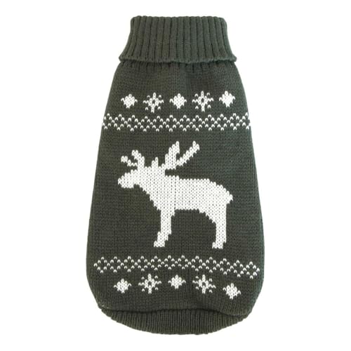 Wolters Strickpullover für Hunde, grau-weiß, 20 cm von Wolters Cat & Dog