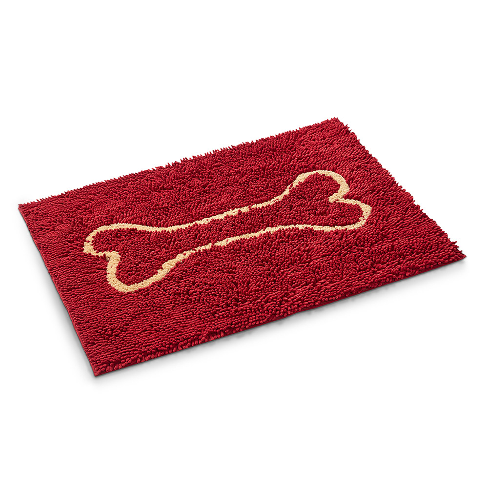 Wolters | Dirty Dog Doormat Large rot | L 58 x B 40 cm von Wolters