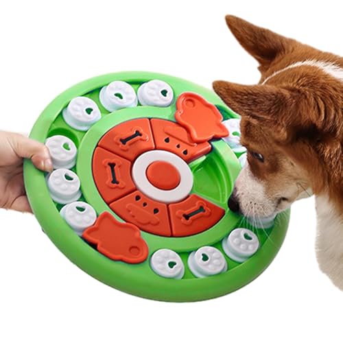 Wonsfuleu Interaktives Futterspielzeug für Hunde, Hunde-Puzzle-Leckerli-Spielzeug | Hunde-Puzzle-Futterspender | Haustierzubehör, pädagogisches Leckerli-Spielzeug, Anti-Erstickungs-Puzzle für Katzen, von Wonsfuleu