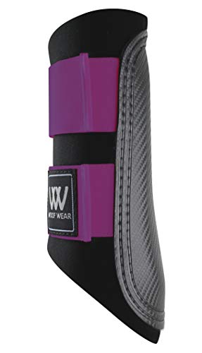 Woof Wear Club Brushing Boot X Large Black Ultra Violet von Woof Wear