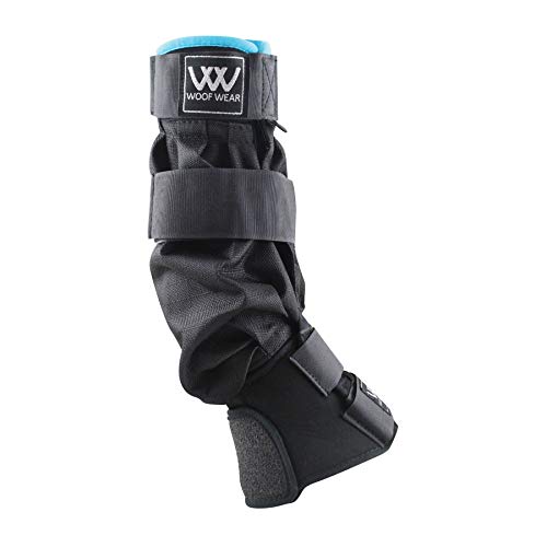 Woof Wear Mud Fever Turnout Therapy Horse Boot Large Black Turquoise von Woof Wear