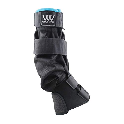 Woof Wear Mud Fever Turnout Therapy Horse Boot Medium Black Turquoise von Woof Wear
