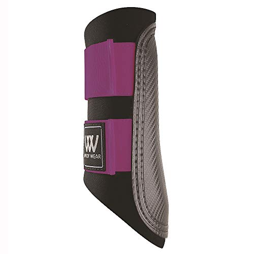 Woof Wear Sport-Bürstenstiefel, Größe M, Violett von Woof Wear