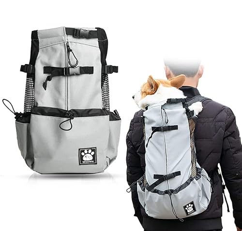 Woolala Transportrucksack für Hunde, Rucksack mit wasserdichtem Futter, kleine Reisetasche für Wandern, Wandern, Fahrrad.. von Woolala