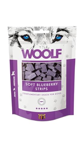 Woolf, Soft Blueberry Strips, 100 g (1er Pack) von Woolf