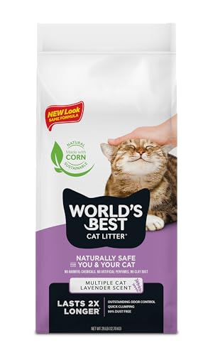 World 's Best Katzenstreu, schnelle Katze klumpende Formel von World's Best Cat Litter