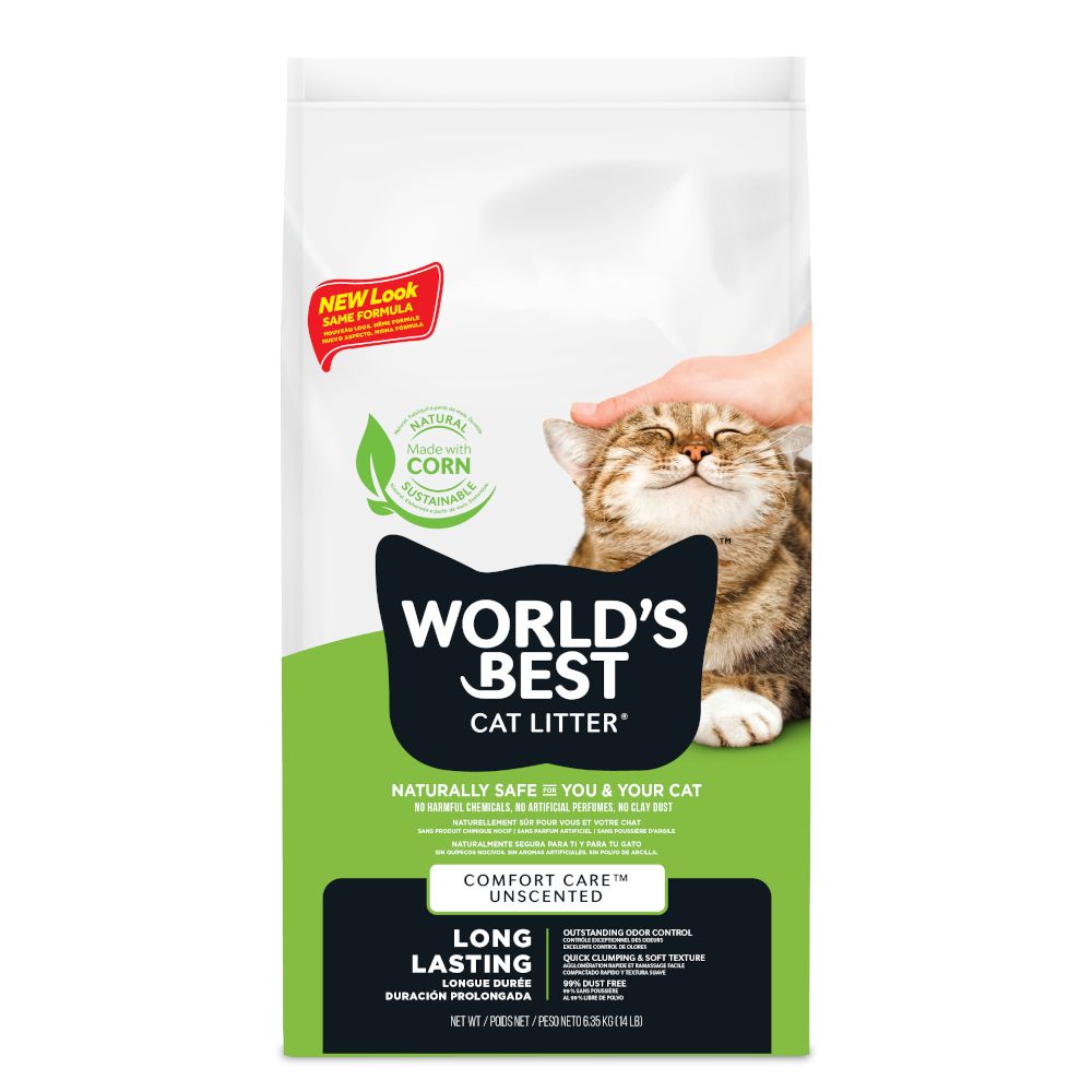 Probiergröße: 6,35 kg World's Best Cat Litter Katzenstreu - World's Best Cat Litter von World's Best