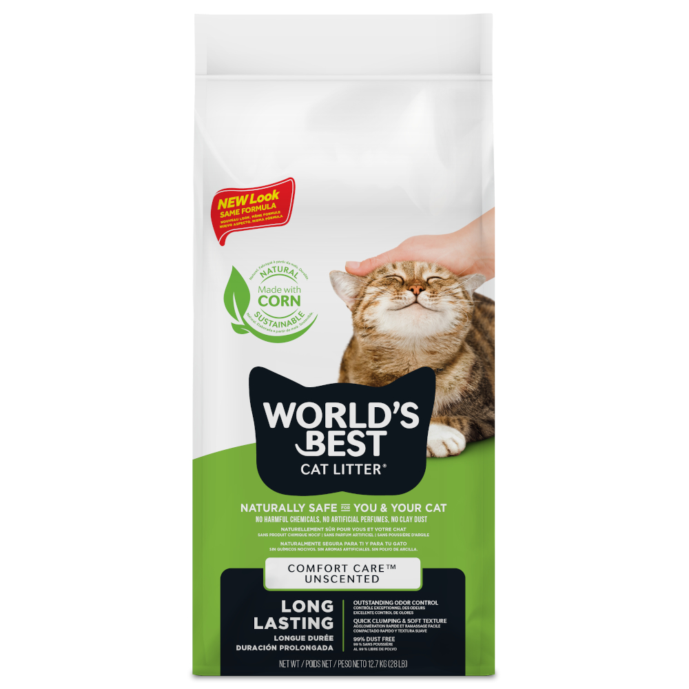 World’s Best Cat Litter Katzenstreu Comfort Care Parfümfrei - 12,7 kg von World's Best