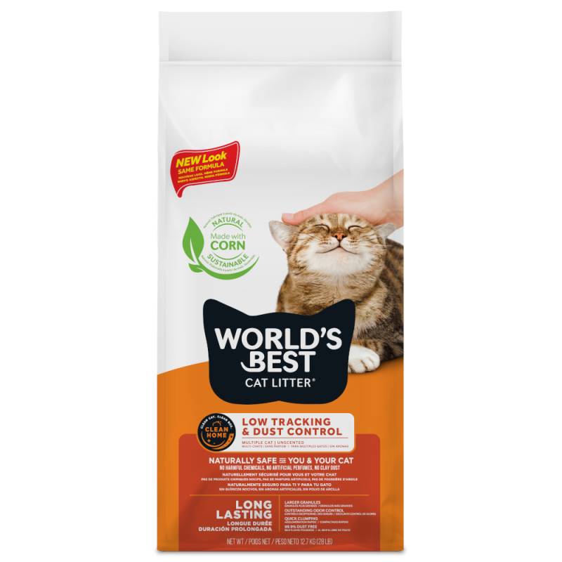 World's Best Cat Litter Low-Tracking Katzenstreu - 12,7 kg von World's Best