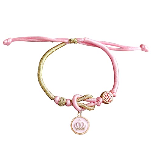 Worparsen Hundehalsband, Halsband, Halsband, für draußen, Guter Ductilität, Rosa, Größe M von Worparsen