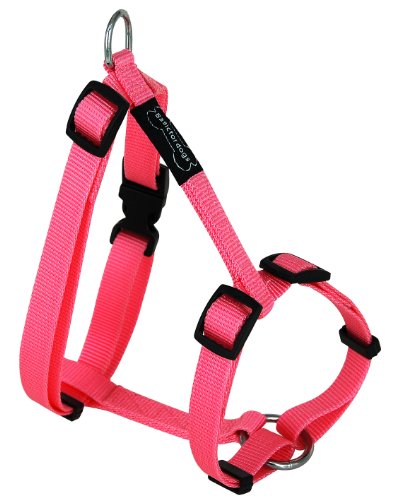 COMINTER Wouapy Hundegeschirr Basic Line rosa 52/80cm von Wouapy