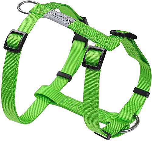 Hundegeschirr Basic Line Wouapy grün 32/45 cm von Wouapy