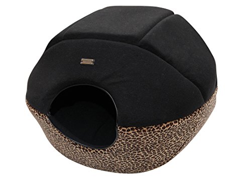 Wouapy 216872R Cocoon Prestige für Katzen, Leopard-Katzenhaus von Wouapy