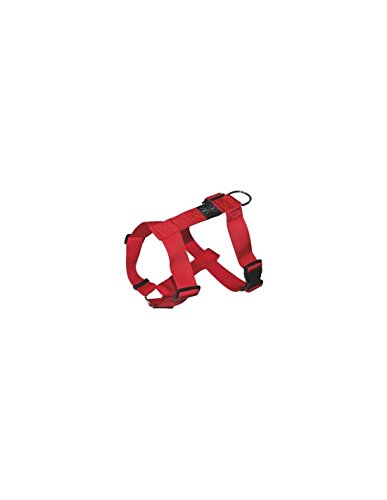 Wouapy Basic Line Hundegeschirr, verstellbar, 32/45 cm, Rot von Wouapy