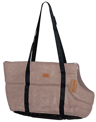 Wouapy Basic Line Transporttasche für Hund, beige von Wouapy