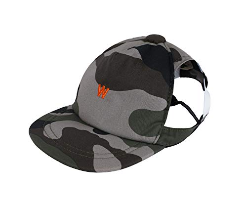 Wouapy Cap für Hunde, T1, für Kopfumfang, vertikal, 24 bis 30 cm, Camouflage Wouapy Cap für Hunde, T1, für Kopfumfang, vertikal, 24 bis 30 cm, Camouflage von Wouapy
