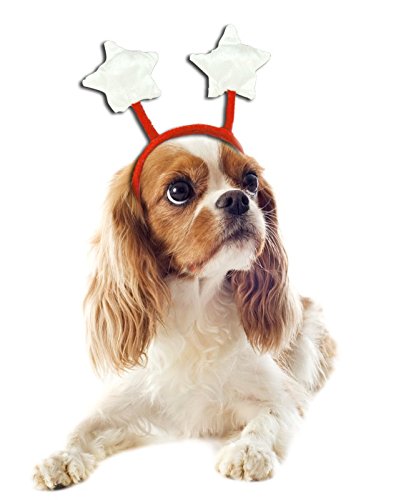 Wouapy Christmas Stirnband für Hunde und Katzen, Kopfband TS mit Innendurchmesser 7 cm, S von Wouapy