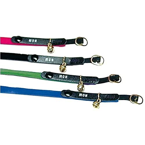 Wouapy Identitätshalsband für Katzen, schwarz, 21/31 cm von Wouapy