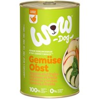 WOW Pur Adult Gemüse Obst 6x400g von Wow