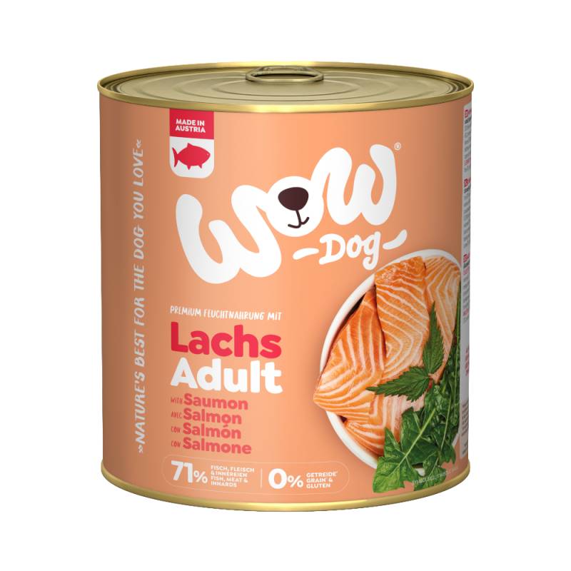 WOW Adult 6 x 800 g - Lachs von Wow