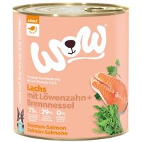 WOW Adult 6x800g Lachs mit Löwenzahn von Wow