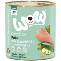 WOW Adult 6x800g Pute mit Zucchini von Wow