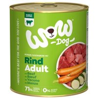 WOW Adult 6x800g Rind mit Karotte von Wow