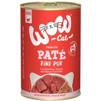 WOW Cat Adult 6x400 g Rind pur von Wow