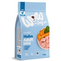 WOW DOG Trockenfutter Hund Minis Adult Huhn 1 kg WOW DOG Trockenfutter Hund Minis Adult Huhn 1 kg von Wow