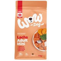 WOW DOG Trockenfutter Hund Minis Adult Lachs 1 kg WOW DOG Trockenfutter Hund Minis Adult Lachs 1 kg von Wow