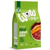 WOW DOG Trockenfutter Hund Minis Adult Rind 1 kg WOW DOG Trockenfutter Hund Minis Adult Rind 1 kg von Wow