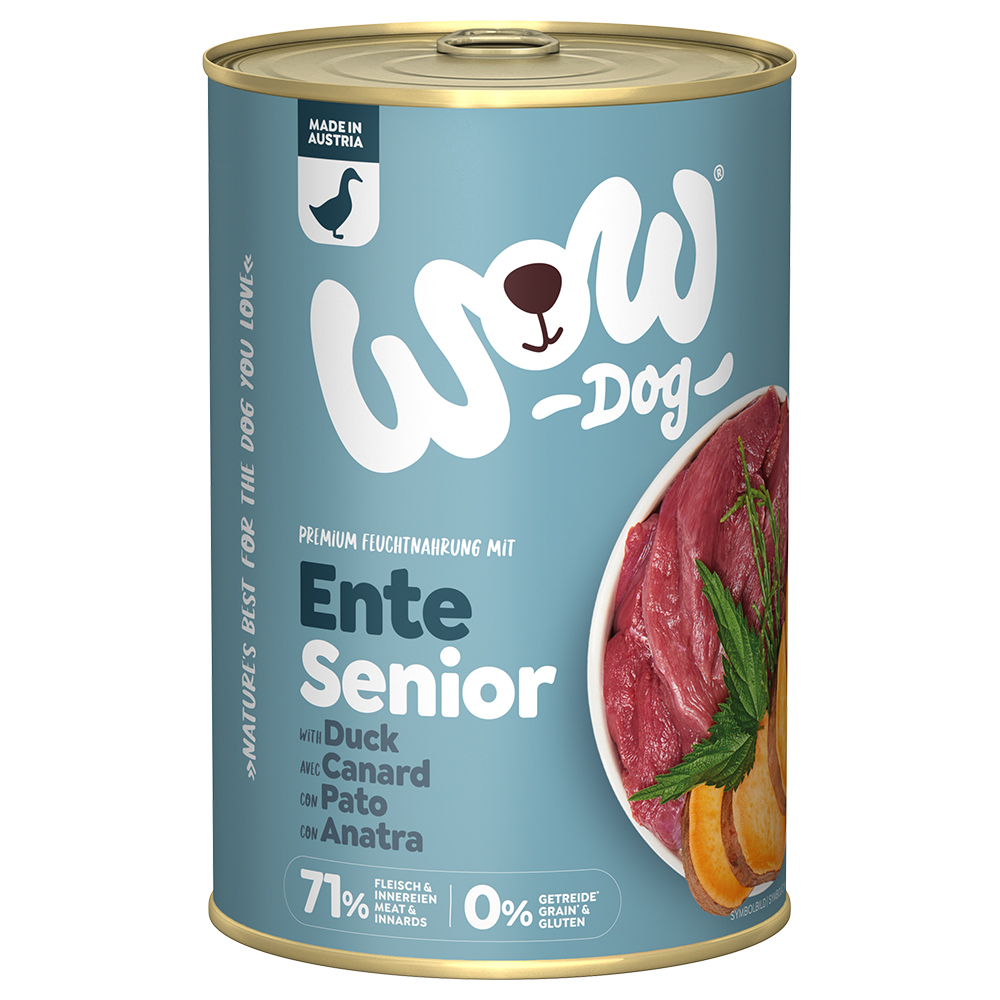 WOW Senior Ente 400g -  6 x 400 g von Wow