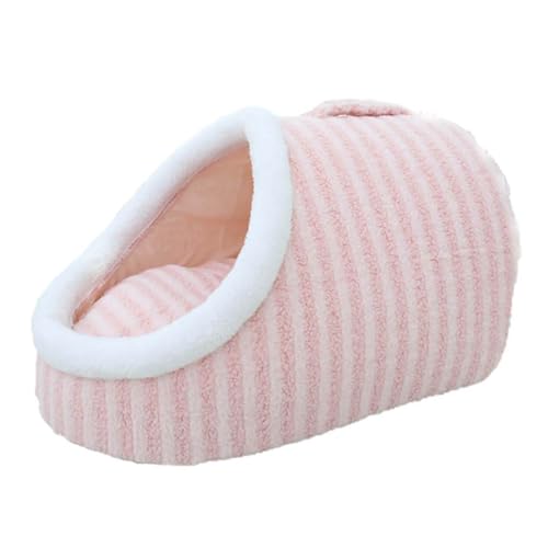 Cozy Hideaway Pet Bed, Large Dog Bed with Cover Cave, Cozy Cave Dog Bed Large, Cozy Hideaway Pet Bed, Non-Slip Washable Soft Pet Slipper Cave Bed for Indoor Cats and Dogs von Wozad