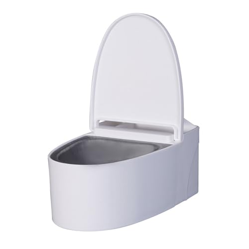 Haustier-Töpfchentoilette, wandmontierter Töpfchentrainer für Vögel, kleine und mittelgroße Rassen, Tierfutterstation, selbstklebende Montage für Lovebirds, , Nymphensittiche, Wellensittiche Haustier-Töpfchentoilette, wandmontierter Töpfchentrainer für Vögel, kleine und mittelgroße Rassen, Tierfutterstation, selbstklebende Montage für Lovebirds, , Nymphensittiche, Wellensittiche von Wpsagek