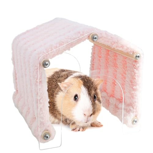 Kleintier Versteck, Kleintier Tunnel Haustierhöhle Mit Eingang, Plüsch Versteck Dekoration Platzsparendes Häuschen Für Hamster, Chinchilla, Igel Zum Spielen, Schlafen & Ausruhen Kleintier Versteck, Kleintier Tunnel Haustierhöhle Mit Eingang, Plüsch Versteck Dekoration Platzsparendes Häuschen Für Hamster, Chinchilla, Igel Zum Spielen, Schlafen & Ausruhen von Wpsagek