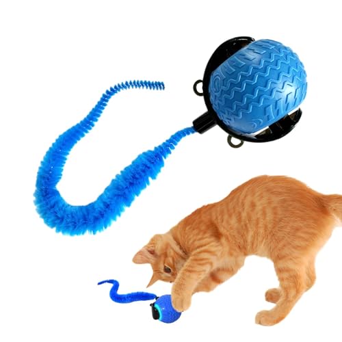 Wpsagek Interaktives Katzenspielzeug Rollenden Ball, Intelligenz Rollender Katzenball, Selbstbeschäftigung, Automatisch Katzenball Katzenspielzeug Ball Für Katzen Hunde von Wpsagek