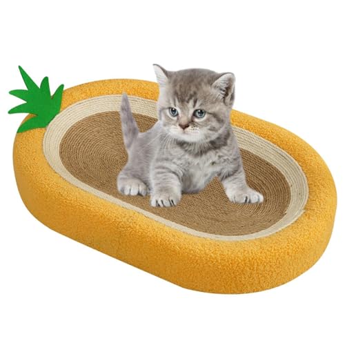 Wpsagek Katzenkratzschale, Katzenkratzpad Board Lounge Couch, Stabile Katzenkratzpad Board Lounge Couch, Verdickte Verschleißfeste Katzenkratzspielzeug zum Schutz von Möbeln, Katzenschleifkrallen von Wpsagek