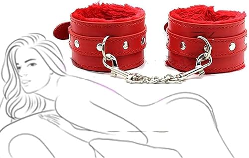 WreGmgg LaSaMee Rotes Leder Verstellbares Kettenarmband-H von WreGmgg