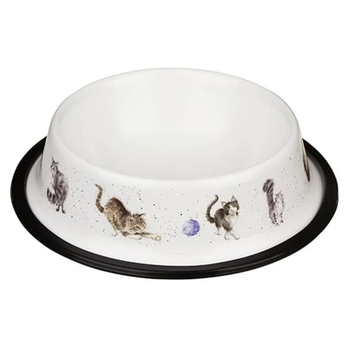 Wrendale Designs Katzennapf - Modern, weiß - Katze, Kasten - PET_FEEDER, Katzennapf, Futterschale von Wrendale Designs