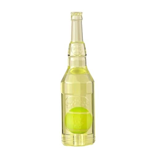 Wrohto Dog Toy Bottle, Interactive Floating Squeaky Toy, Teething Chew Bottle with Inner Tennis Ball, Safe Pet Plaything, Fun Training Aid for Small and Medium Dogs, Encourage Exercise von Wrohto