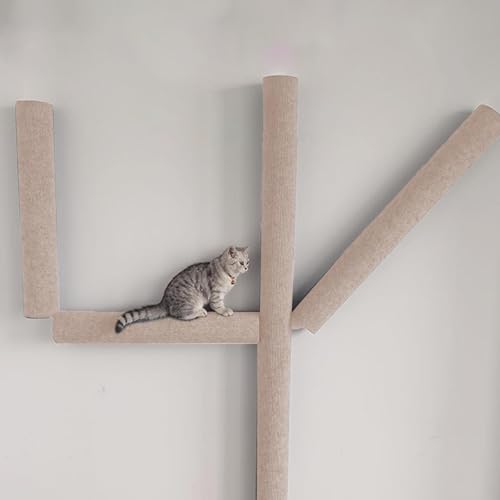 Kratzbaum Wandkratzbaum Pet Kratzsäule Für Katzen Wandhalterung Für Katzenkratzer,Katzenkratzbaum Wandmontage Zur Wandmontage, Für Kleine Räume Oder Als Erweiterung Von Kletterwänden von Wscwl