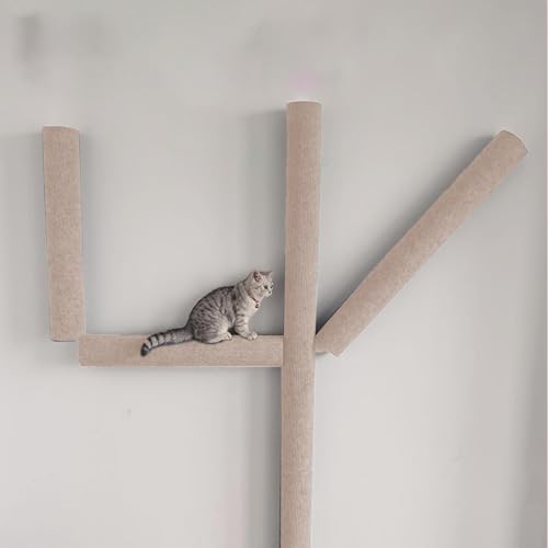 Kratzbaum Wandkratzbaum Pet Kratzsäule Für Katzen Wandhalterung Für Katzenkratzer,Katzenkratzbaum Wandmontage Zur Wandmontage, Für Kleine Räume Oder Als Erweiterung Von Kletterwänden von Wscwl