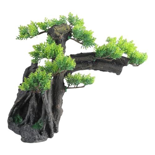 Wsdsgz Zarte Aquarien Landschaft Altes Terrarium Landschaft Garnelenhaus Statue Aquarien Lebensraum Dekore von Wsdsgz