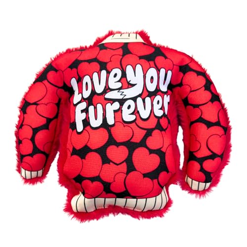 WufWuf Love You Furever Plüsch-Hundespielzeug Spielzeug Hund ''Sweater'', quietschender und kuscheliger Spaß für alle Rassen und Größen von WufWuf