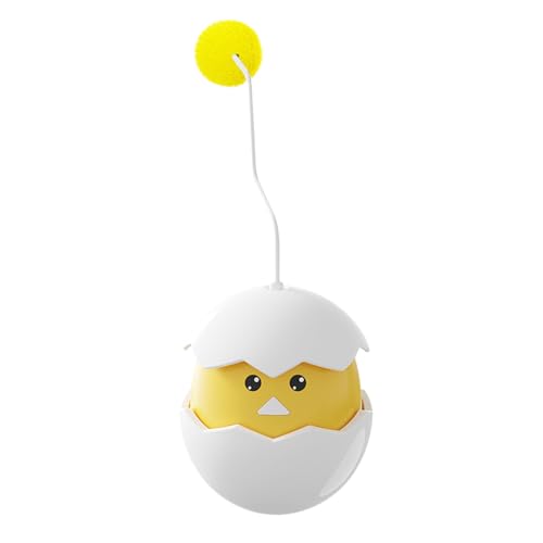 Wusideday Katzen Spielzeug Bälle | Automatisch Rollendes Katzenspielzeug Für Junge Kitten | Huhn Bewegungs Spiel Mit Zwitscher Sound Interaktive Haustierbedarf Für Kitten Alle Rassen & Gegen Wusideday Katzen Spielzeug Bälle | Automatisch Rollendes Katzenspielzeug Für Junge Kitten | Huhn Bewegungs Spiel Mit Zwitscher Sound Interaktive Haustierbedarf Für Kitten Alle Rassen & Gegen von Wusideday