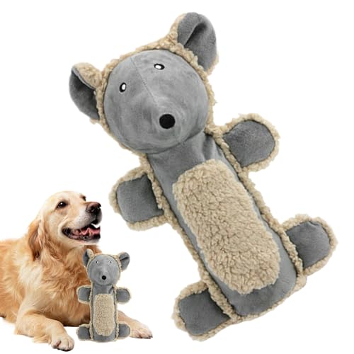 Wusideday Kleine Quietschende Hundespielzeuge - Quietschendes Plüsch Interaktives Hundespielzeug,Hirsch Bär Kuscheltier Mit Quietscher Für Kleine Mittelgroße Große Hunde Und Aggressive Kauer Training Wusideday Kleine Quietschende Hundespielzeuge - Quietschendes Plüsch Interaktives Hundespielzeug,Hirsch Bär Kuscheltier Mit Quietscher Für Kleine Mittelgroße Große Hunde Und Aggressive Kauer Training von Wusideday