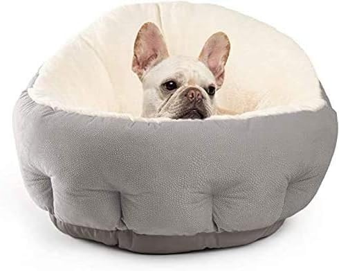 Wuudi Hundesofa Hundekissen Hundekorb 60 * 57 * 27CM Abnehmbares und maschinenwaschbares Komfortbett Vier-Jahreszeiten-Universal-Tiernest Schlafbett (Grau) von Wuudi